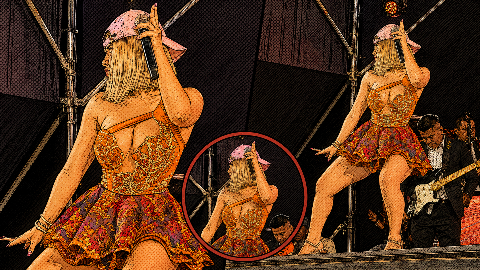 [ VIDEO ] ¡ACHÓRATE, MACKA! Mackeily Luján se roba el show con sus pasos prohibidos en pleno concierto