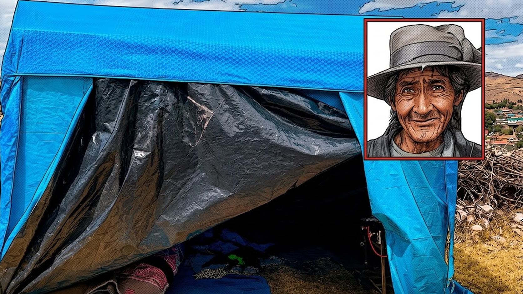 ¡INDIGNANTE! Adulta mayor muere tras soportar el frío extremo al perder su casa por el temblor en Huancayo